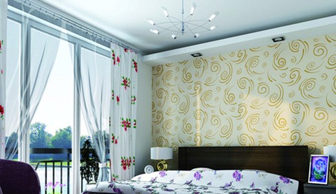 附有春意的墙纸设计 春天还会远吗