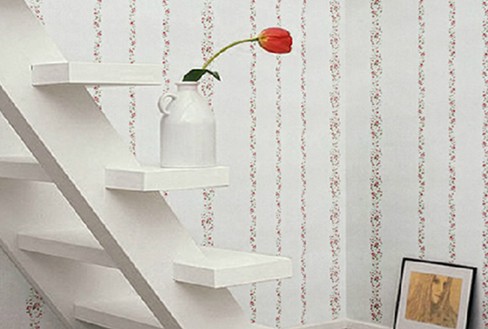 附有春意的墙纸设计 春天还会远吗