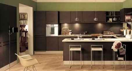 4款木地板搭配 打造暖男厨房