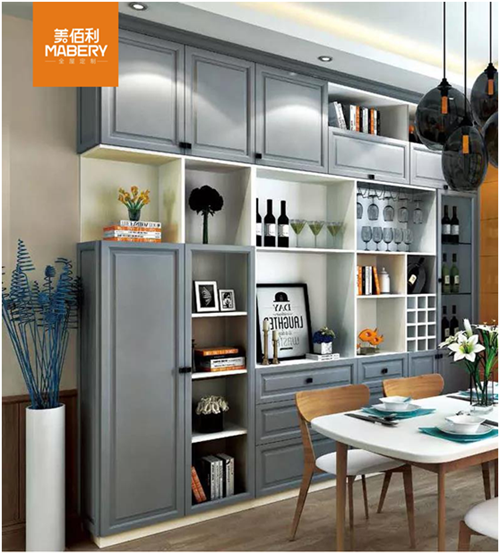 收藏!美佰利全屋定制:为心爱的酒找个家