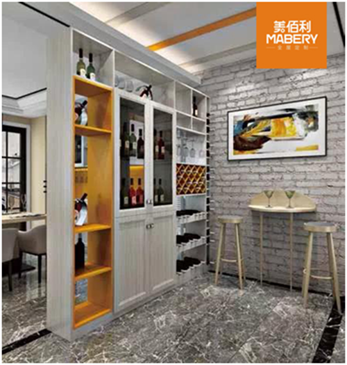 收藏!美佰利全屋定制:为心爱的酒找个家