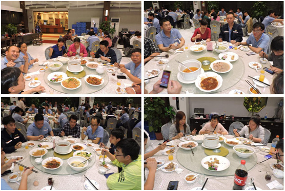 冬至温情溢 之高美空调公司冬至晚宴