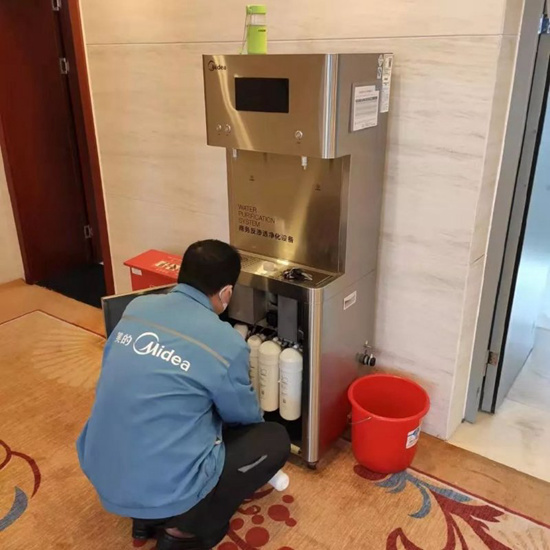 美的净水器进驻湖北防疫指挥中心 保障饮水健康