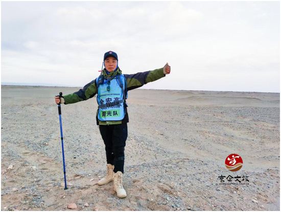 首届商界精英108公里戈壁挑战赛,腾威科技团队出阵应战