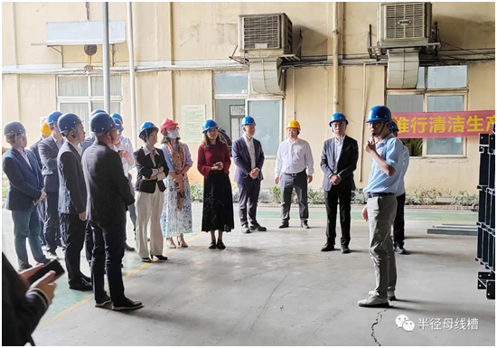 推动产业升级:白云政协工作室到访半径母线槽,共话发展蓝图