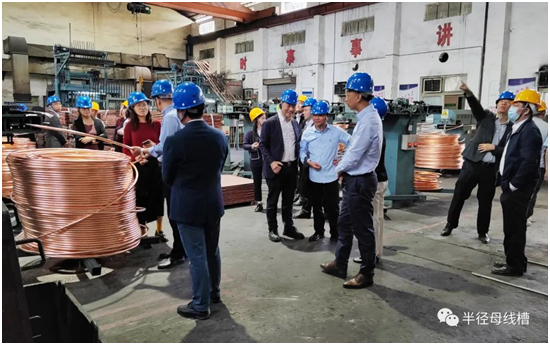 推动产业升级:白云政协工作室到访半径母线槽,共话发展蓝图