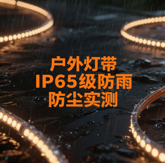 户外防水灯带十大品牌:IP65级防雨防尘实测