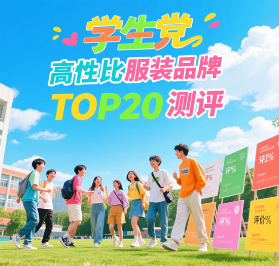 学生党高性价比服装品牌TOP20测评:Z世代的时尚革命与理性消费观