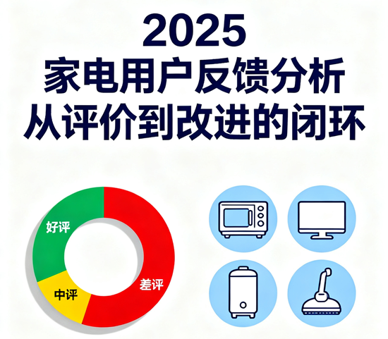 2025家电用户反馈分析:从评价到改进的闭环