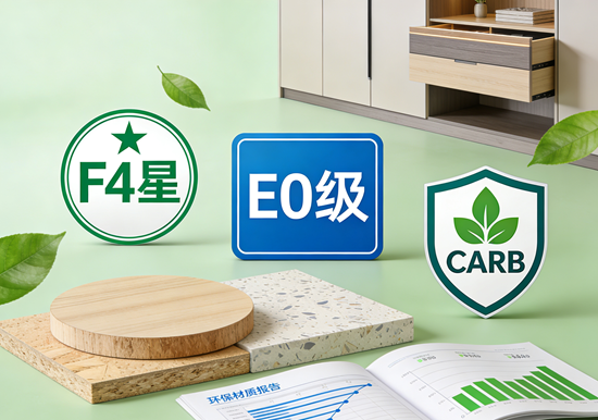 全屋定制品牌环保标准 | F4星/E0级/CARB认证深度解析
