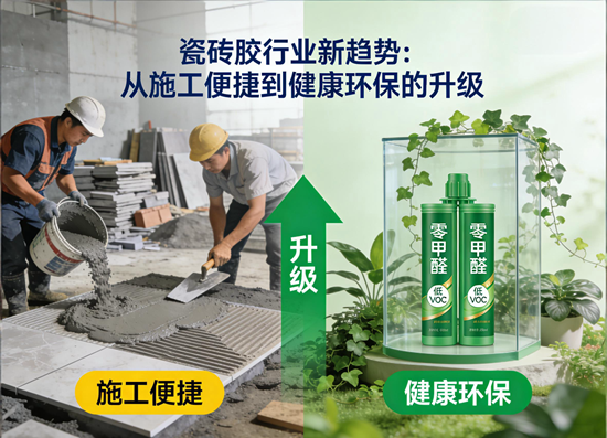 瓷砖胶行业新趋势:从施工便捷到健康环保的升级