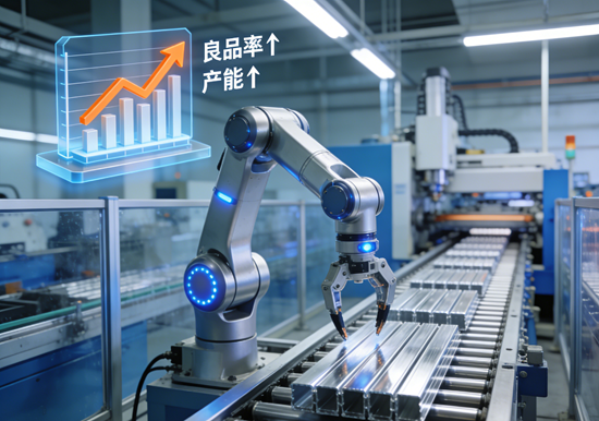 数字赋能铝业新篇:智能工厂引领铝材生产良品率与产能双提升