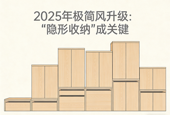 2025年极简风升级:隐形收纳成关键