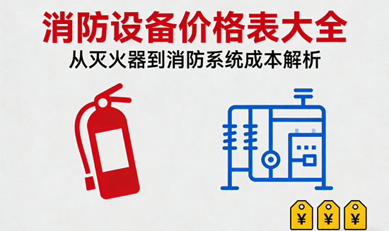 消防设备价格表大全:从灭火器到消防系统成本解析