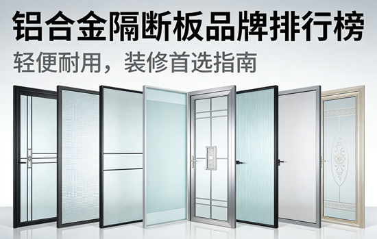 铝合金隔断板品牌排行榜:轻便耐用,装修首选指南