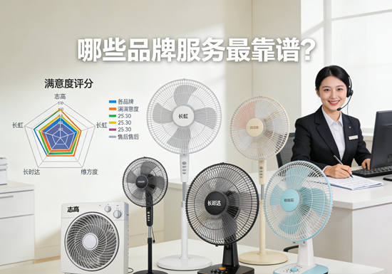 电风扇品牌售后满意度调查:哪些品牌服务最靠谱?