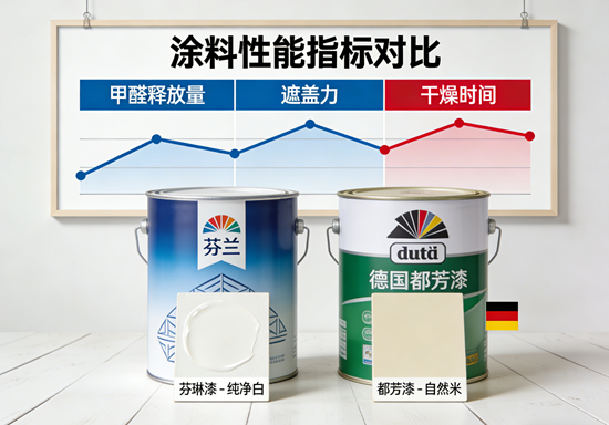 进口涂料品牌对比:芬兰芬琳漆VS德国都芳漆优劣解析