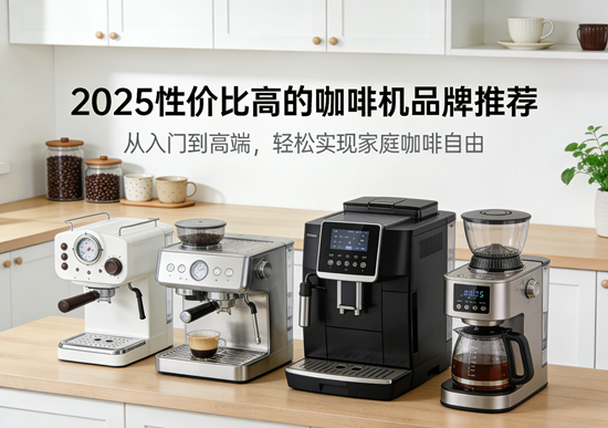 2025性价比高的咖啡机品牌推荐:从入门到高端,轻松实现家庭咖啡自由