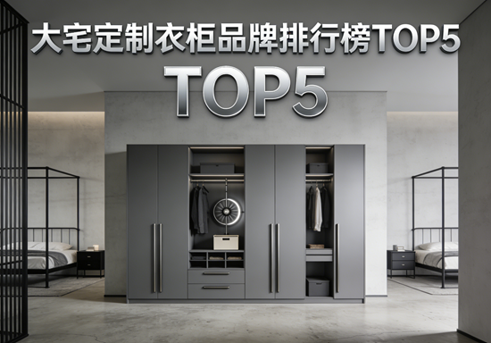 别墅大宅专属!大宅定制衣柜品牌排行榜TOP5