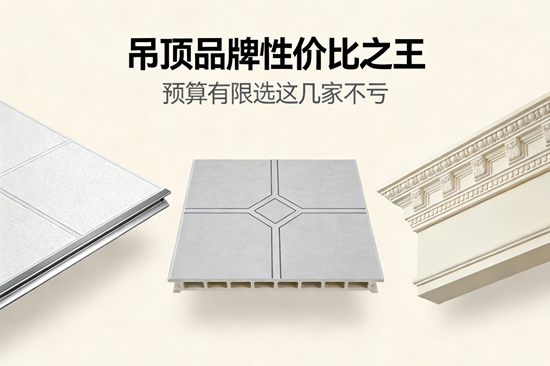 吊顶品牌性价比之王:预算有限选这几家不亏