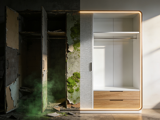 2026年全屋定制避坑指南:这4种板材正在被市场“隐形淘汰”,别再当冤大头了!