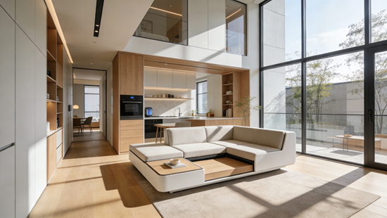 2026年小户型装修红宝书:30㎡住出60㎡的“空间魔术”,这5个底层逻辑颠覆你的想象